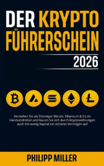 Der Krypto Führerschein 2026 – Buchcover